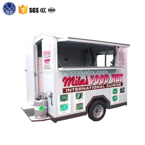 mobile food car for snack kiosk